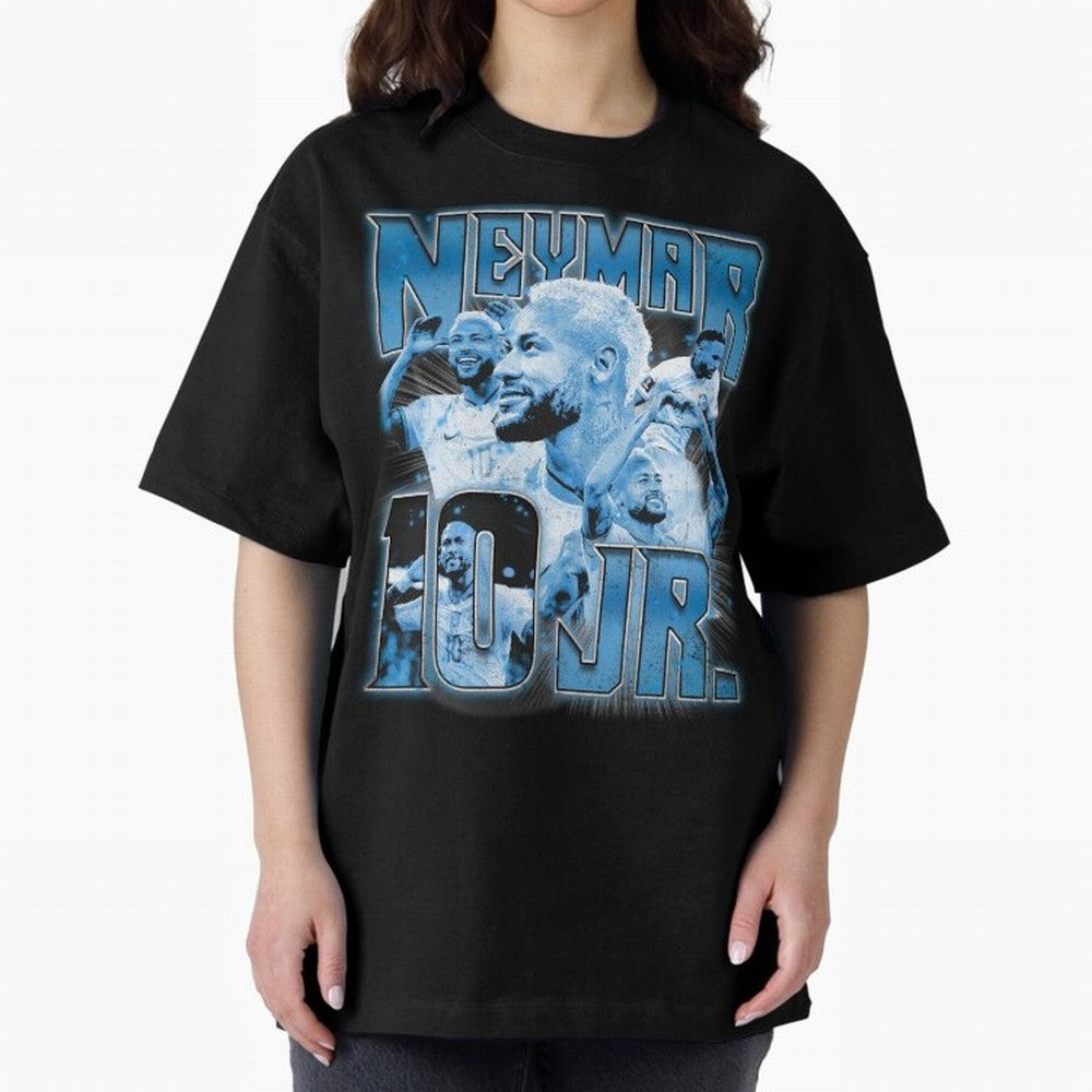 Neymar Jr. Bootleg Classic T-Shirt Bring Bold Fan Energy to Global Football Passion for FIFA World Cup 2026 USA Canada Mexico, Made for Haaland, England, Football Passion, Legendary Performances, Festival Vibes and Supporter Community; Created for