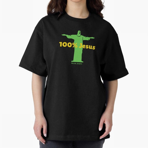 100% Jesus Christ the Redeemer Christian Brazilian Classic T-Shirt Celebrate Football Dreams Across Match Day Hype around FIFA World Cup 2026 USA Canada Mexico, Mbappe and Neymar, France, Fan Favorite Moments, National Team Passion, Big Match Drama
