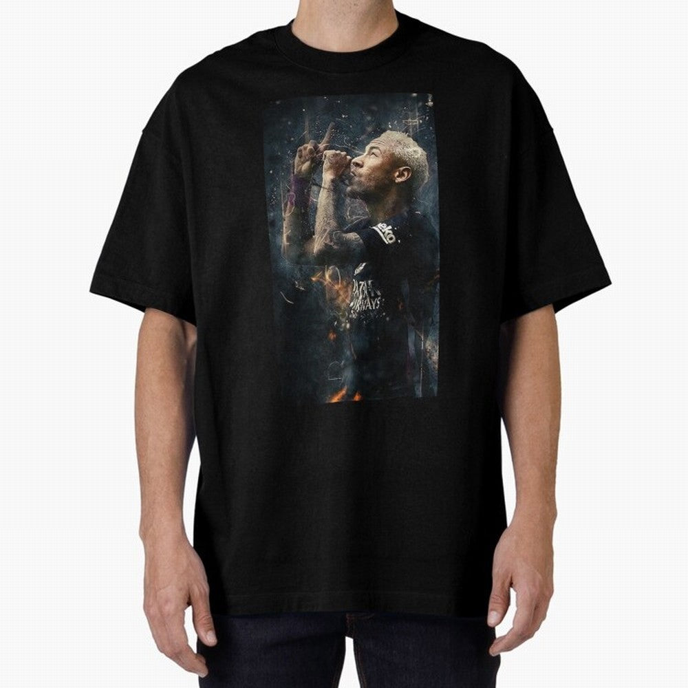 Neymar Junior - Design #o22 Oversized T-Shirt Create the FIFA World Cup 2026 Journey through Mbappe and Neymar Highlights, Brazil Pride, Football History, Final Match Energy, Crowd Noise and Once in a Lifetime Moments; Built for Supporters Chasing