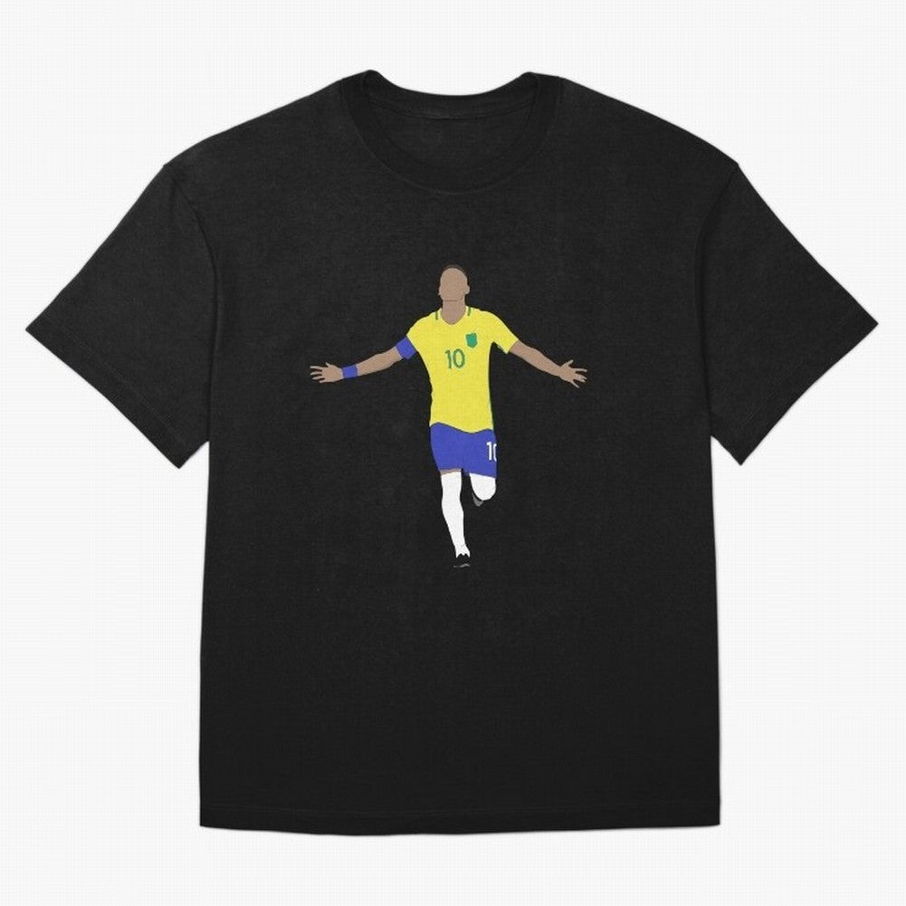 Neymar da Silva Santos Essential T-Shirt Live the Energy of the FIFA World Cup 2026 USA Canada Mexico Journey through Messi and Cristiano Ronaldo Highlights, Spain and Netherlands Pride, Vintage Soccer Flavor, Modern Football Stars, National Flags
