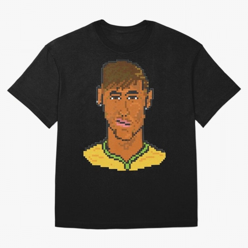 Neymar Jr Oversized T-Shirt Support FIFA World Cup 2026 USA Canada Mexico for Fans of Cristiano Ronaldo and Argentina, France and Brazil, Bringing Global Supporter Spirit, Legendary Goals, National Colors and Tournament Celebration; Perfect for