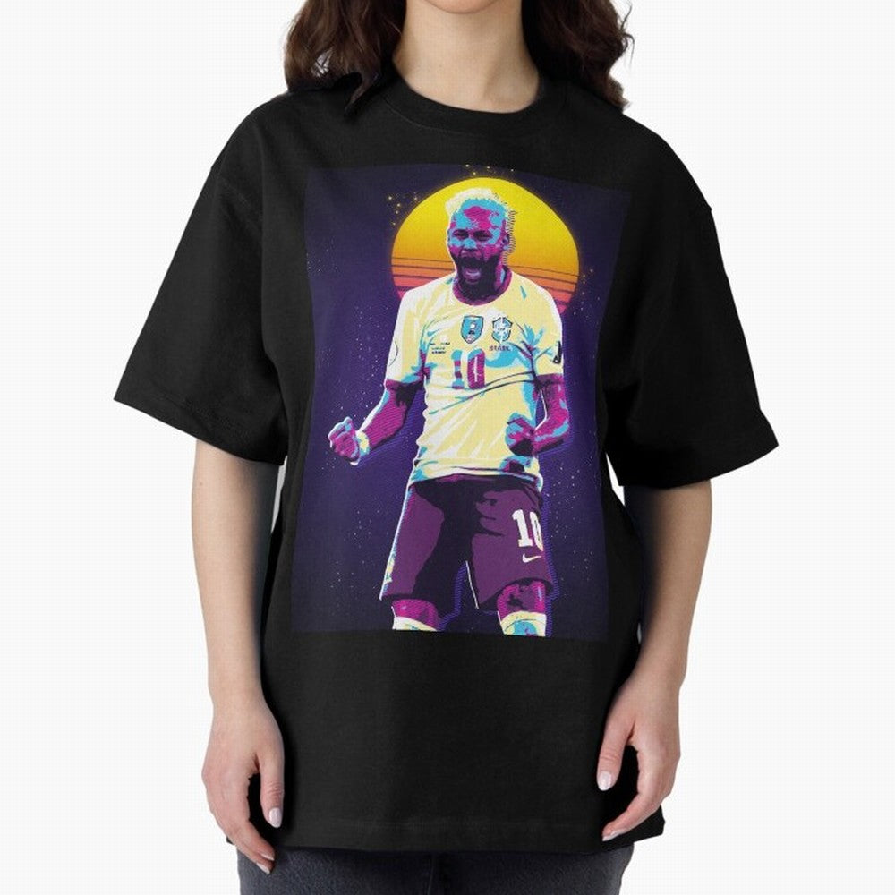 Neymar Jr selebration retro 80s Classic T-Shirt Capture FIFA World Cup 2026 USA Canada Mexico for Fans of Neymar, Haaland and Cristiano Ronaldo and France, Bringing Championship Spirit, Famous Goals, Roaring Crowds and International Football Unity;