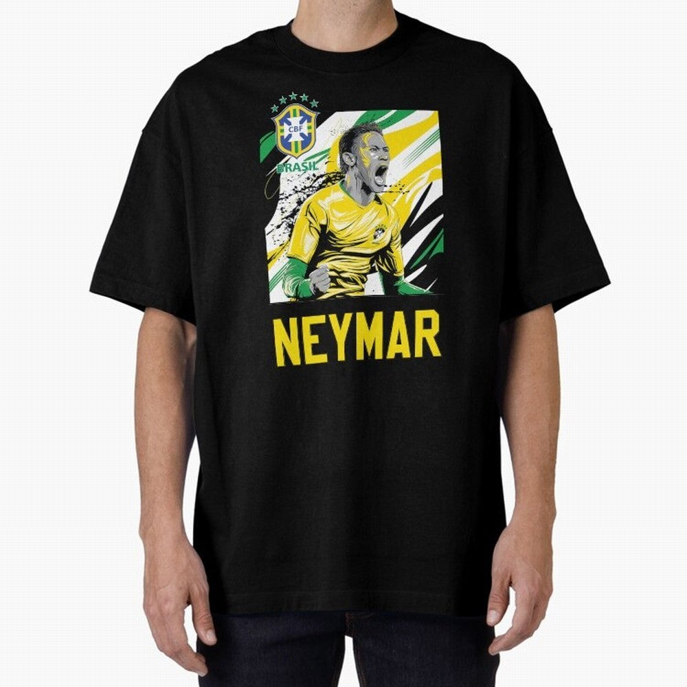 Neymar Jr Essential T-Shirt Share the Excitement of FIFA World Cup 2026 USA Canada Mexico with Messi, Neymar and Mbappe, Argentina Energy, Supporter Pride, Iconic Celebrations, Legendary Names and Global Match Day Energy; Perfect for Fans,