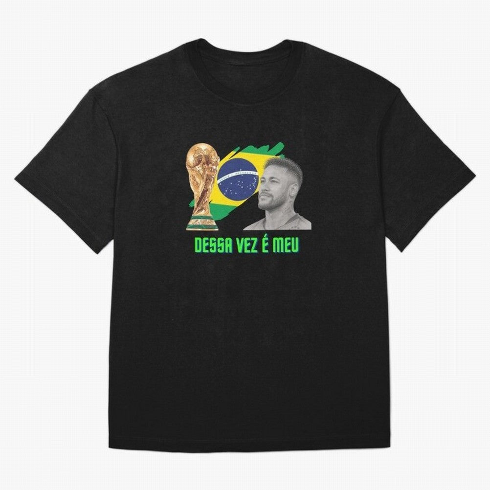Neymar World Cup Classic T-Shirt Join the Countdown to FIFA World Cup 2026 Group Stage Spirit, with Brazil, Portugal and Argentina, CR7, Football History, Final Match Energy, Crowd Noise and Once in a Lifetime Moments; Perfect for Fans, Collectors,