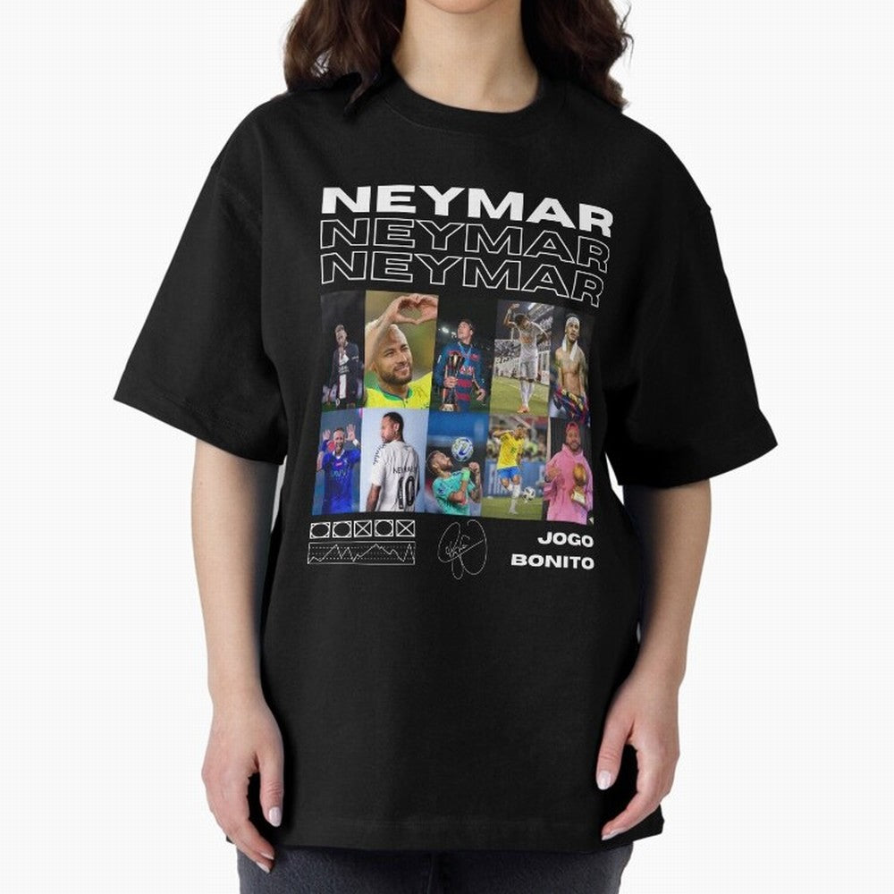 Neymar Jr. Collage Classic T-Shirt Feel International Energy from Match Day Hype around FIFA World Cup 2026 Group Stage, CR7 and Messi, Netherlands, Supporter Pride, Iconic Celebrations, Legendary Names and Global Match Day Energy; Made for Die