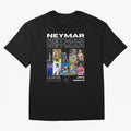 Neymar Jr. Collage Classic T-Shirt Feel International Energy from Match Day Hype around FIFA World Cup 2026 Group Stage, CR7 and Messi, Netherlands, Supporter Pride, Iconic Celebrations, Legendary Names and Global Match Day Energy; Made for Die