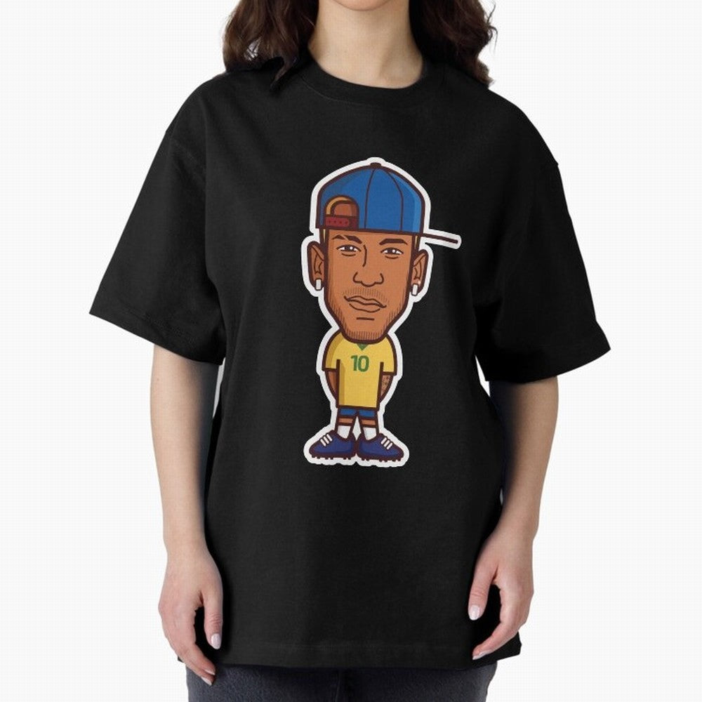 JR Oversized T-Shirt Feel FIFA World Cup 2026 USA Canada Mexico for Fans of Neymar, Haaland and Cristiano Ronaldo and England and Germany, Bringing Soccer Culture, Superstar Moments, National Team Dreams and Competitive Fire; Great for Supporters