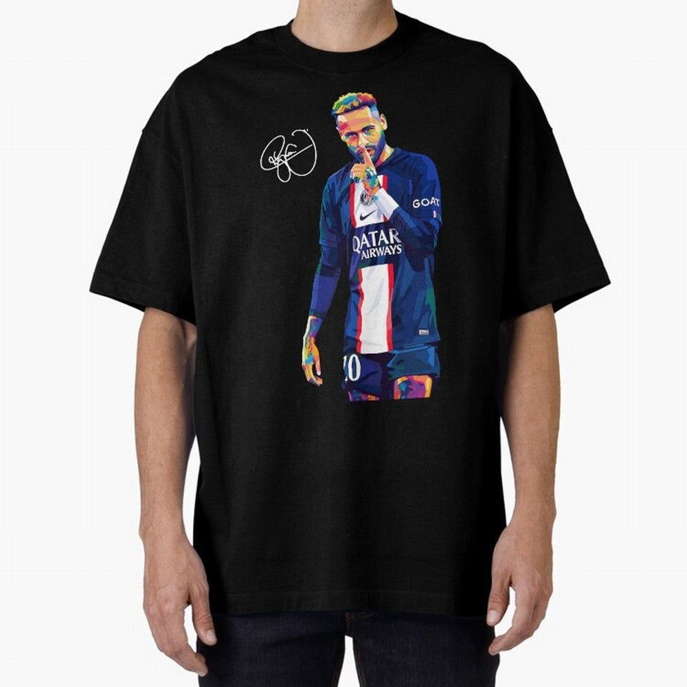 Neymar Jr Wpap Art Classic T-Shirt Bring Match Day Fire to FIFA World Cup 2026 Spirit, Connected to England, Messi and Cristiano Ronaldo, Game Day Rituals, Football Legends, Country Pride and the Road to the Final; Made for Die Hard Supporters,