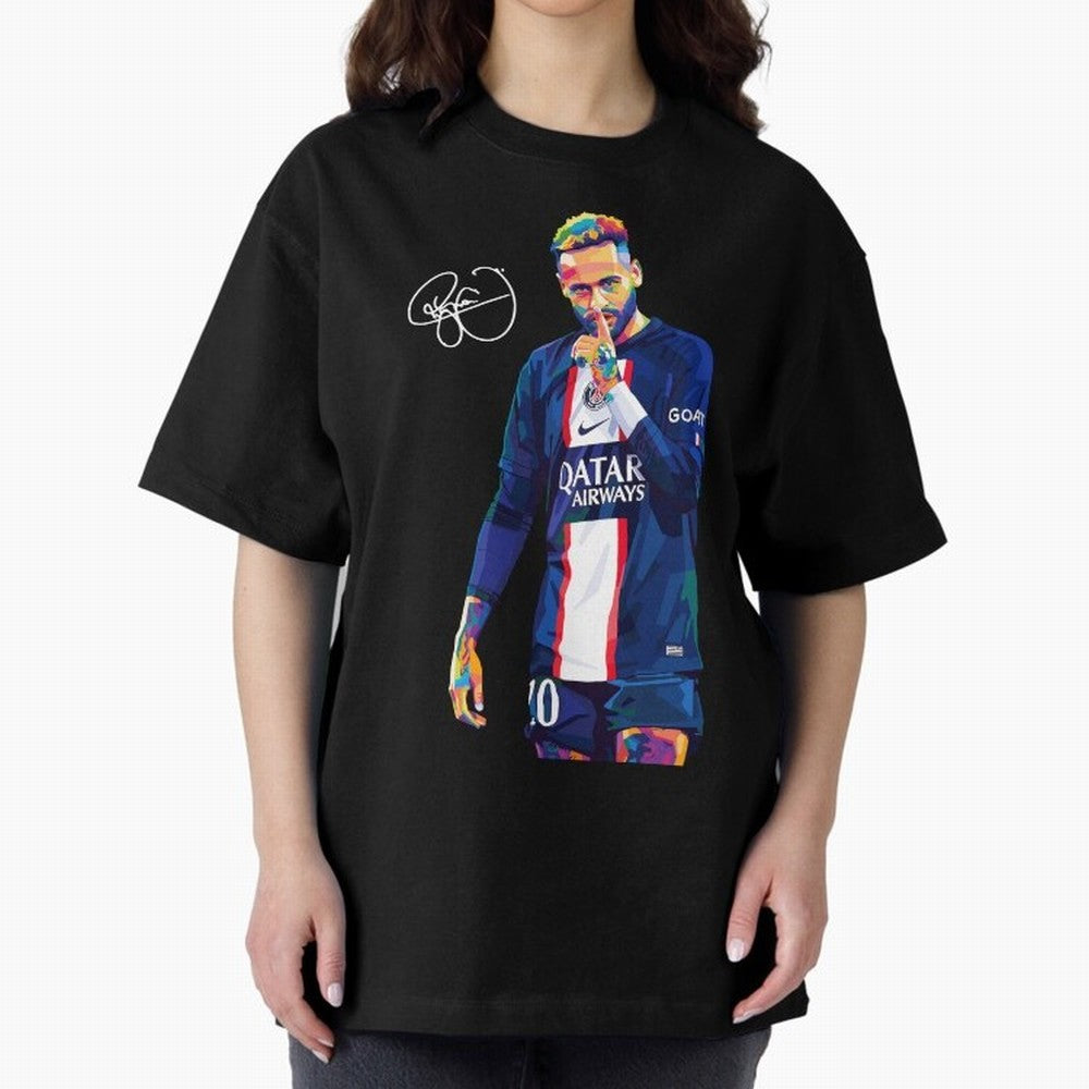 Neymar Jr Wpap Art Classic T-Shirt Bring Match Day Fire to FIFA World Cup 2026 Spirit, Connected to England, Messi and Cristiano Ronaldo, Game Day Rituals, Football Legends, Country Pride and the Road to the Final; Made for Die Hard Supporters,