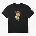 Neymar Brasil Classic T-Shirt Support Your Favorite Stars during Global Football Passion for FIFA World Cup 2026, Centered on Messi, CR7 and Mbappe, France and Portugal, Championship Spirit, Famous Goals, Roaring Crowds and International Football
