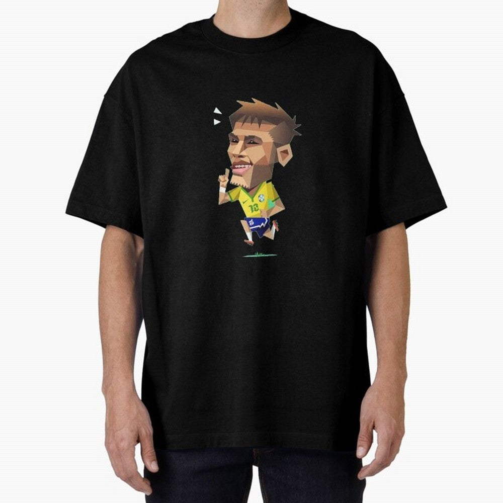 Neymar Brasil Classic T-Shirt Support Your Favorite Stars during Global Football Passion for FIFA World Cup 2026, Centered on Messi, CR7 and Mbappe, France and Portugal, Championship Spirit, Famous Goals, Roaring Crowds and International Football