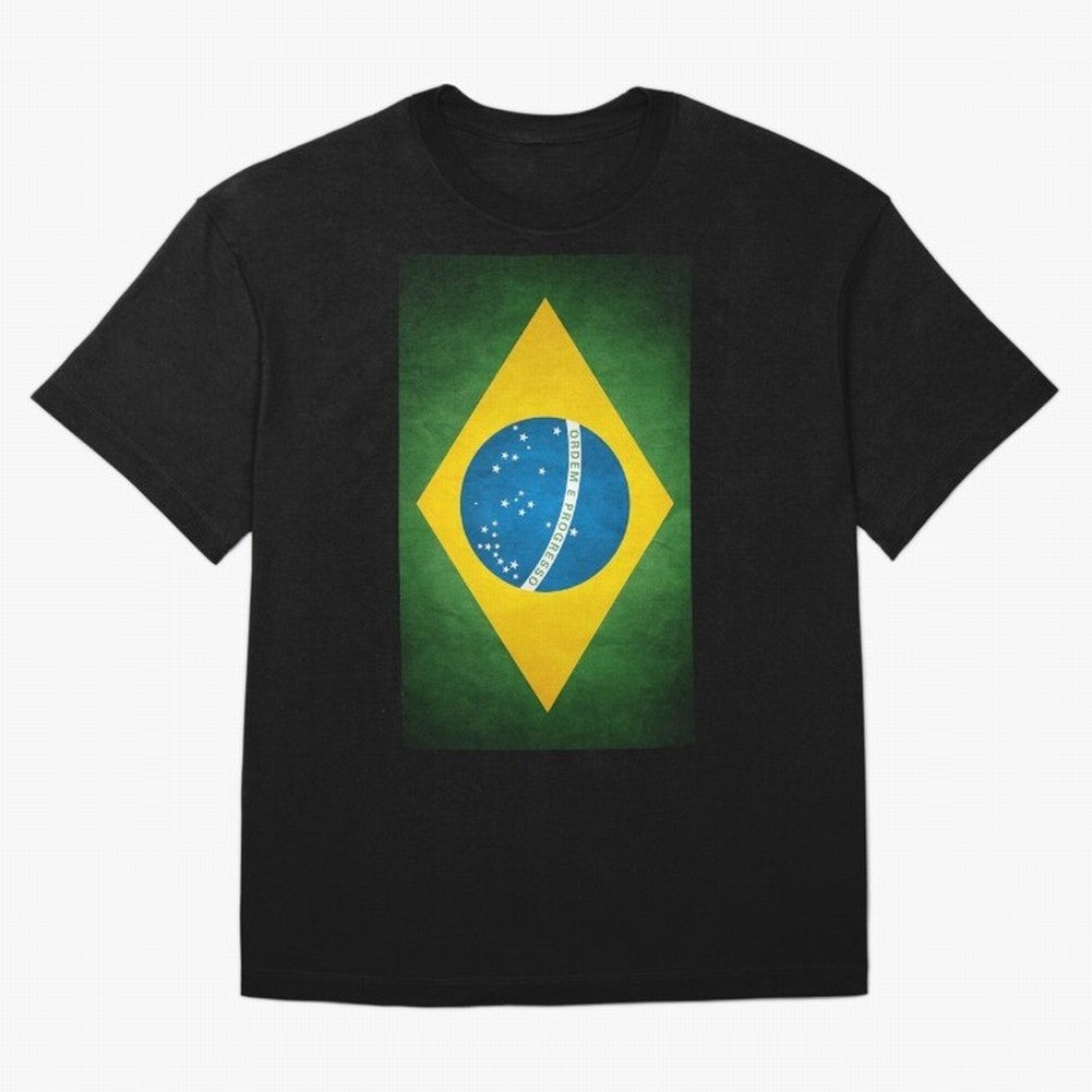 brazil flag Classic T-Shirt Show Fan Pride Across FIFA World Cup 2026 Group Stage Spirit, Driven by Brazil, Messi, Neymar and Mbappe, Tournament Hype, Historic Matchups, Family Viewing Parties and Global Sports Pride; Great for Watch Parties,