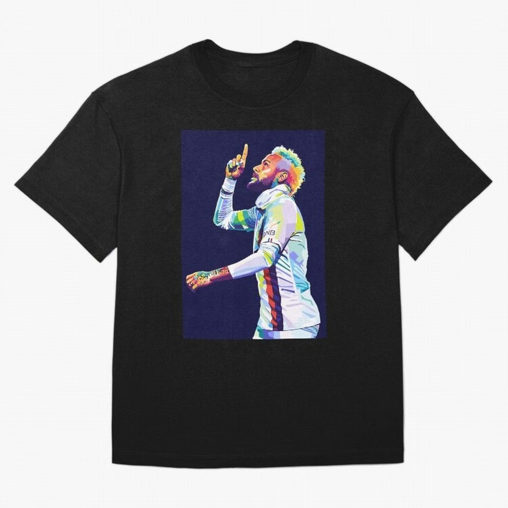 Neymar Jr Wpap Pop art Classic T-Shirt Celebrate Global Passion for Match Day Hype around FIFA World Cup 2026, CR7, Brazil, Goal Celebration Energy, Supporter Heritage, Football Icons and Worldwide Tournament Joy; Made for Die Hard Supporters,