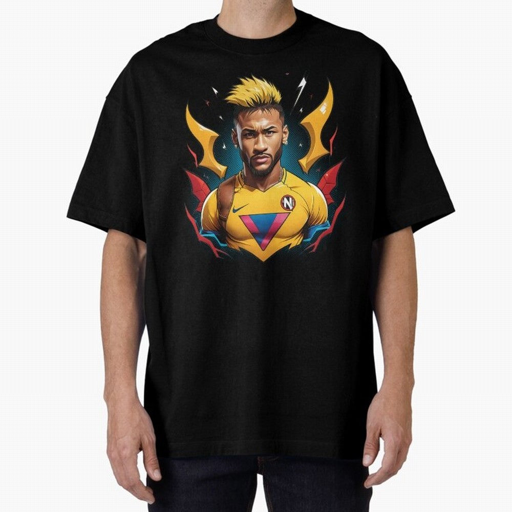 Neymar Jr illustration Classic T-Shirt Honor Champions and Dreams in Match Day Hype around FIFA World Cup 2026 USA Canada Mexico, Mbappe, Spain and Netherlands, Tournament Hype, Historic Matchups, Family Viewing Parties and Global Sports Pride;