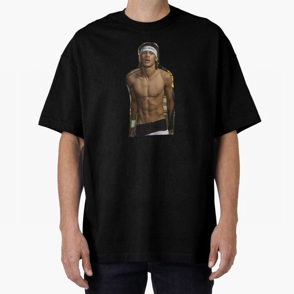NEYMAR JR - OIL PAINTING PRINT Classic T-Shirt Bring a Champion Mindset to FIFA World Cup 2026 Group Stage Spirit, Highlighting Argentina, France and Brazil, Haaland and Mbappe, Championship Spirit, Famous Goals, Roaring Crowds and International