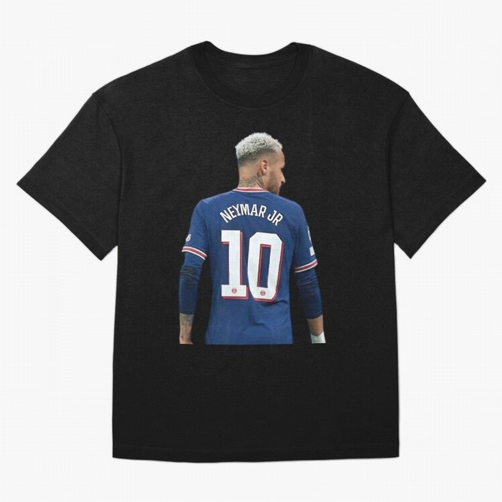 Neymar Jr. - Brazilian Football King Classic T-Shirt Back the Journey through Global Football Passion for FIFA World Cup 2026 Group Stage, Highlighting Neymar, Haaland and Cristiano Ronaldo, Spain, Sports Nostalgia, International Competition,