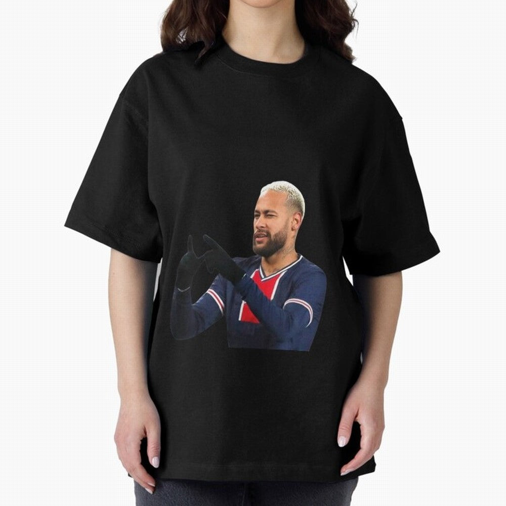 Neymar Junior Sticker Sticker Classic T-Shirt Cheer for Global Football Passion for FIFA World Cup 2026 USA Canada Mexico, Driven by Cristiano Ronaldo, Spain, Retro Football Energy, Iconic Rivalries, Trophy Chase Drama and Stadium Atmosphere;