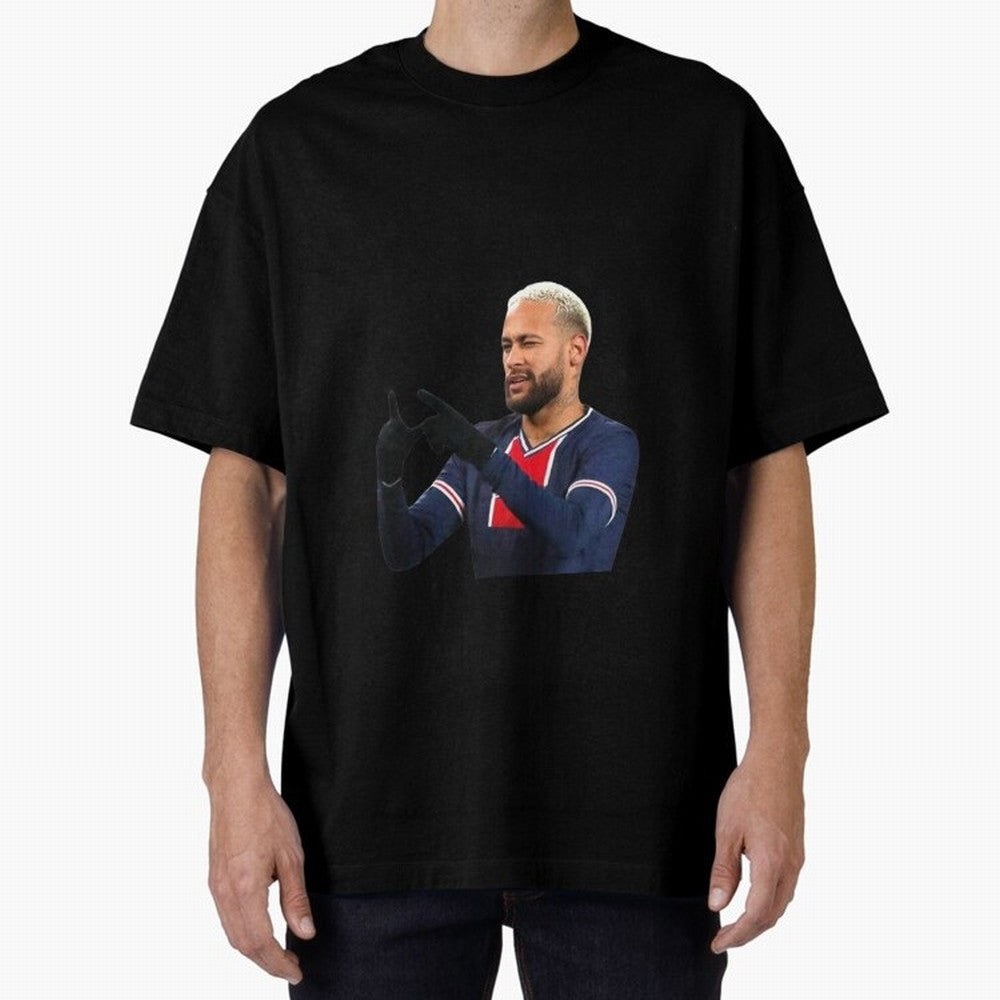 Neymar Junior Sticker Sticker Classic T-Shirt Cheer for Global Football Passion for FIFA World Cup 2026 USA Canada Mexico, Driven by Cristiano Ronaldo, Spain, Retro Football Energy, Iconic Rivalries, Trophy Chase Drama and Stadium Atmosphere;