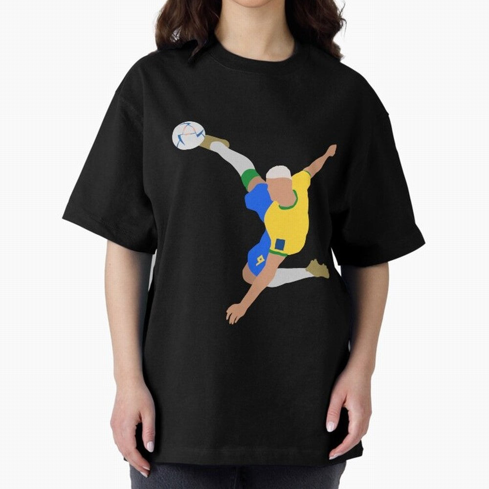 Richarlison Brazil Bicycle Kick Football Goal Classic T-Shirt Refresh Match Day Hype around FIFA World Cup 2026 USA Canada Mexico, CR7 and Messi, France and Portugal, Championship Spirit, Famous Goals, Roaring Crowds and International Football