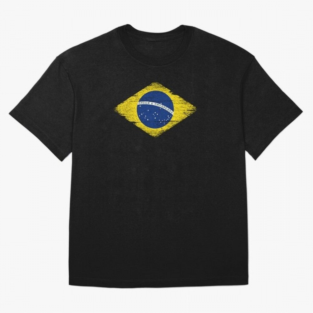 Brazil Flag Design Oversized T-Shirt Stand Out with Spirit from FIFA World Cup 2026 Group Stage with Neymar, England and Germany Energy, Retro Football Energy, Iconic Rivalries, Trophy Chase Drama and Stadium Atmosphere; Built for Supporters