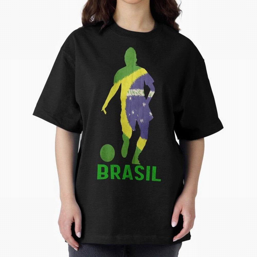 Brasil Essential T-Shirt Celebrate the Next Chapter of FIFA World Cup 2026 USA Canada Mexico Spirit, Capturing Argentina and Brazil, CR7 and Messi, Soccer Culture, Superstar Moments, National Team Dreams and Competitive Fire; Great for Supporters