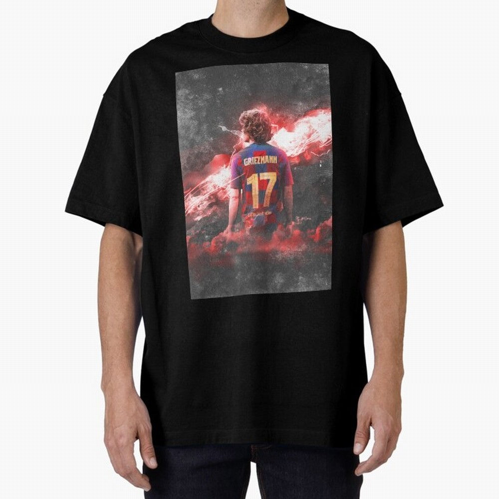 Barcelona Greizmann Classic T-Shirt Celebrate the FIFA World Cup 2026 Group Stage Journey through CR7 and Messi Highlights, France and Portugal Pride, Goal Celebration Energy, Supporter Heritage, Football Icons and Worldwide Tournament Joy; Great