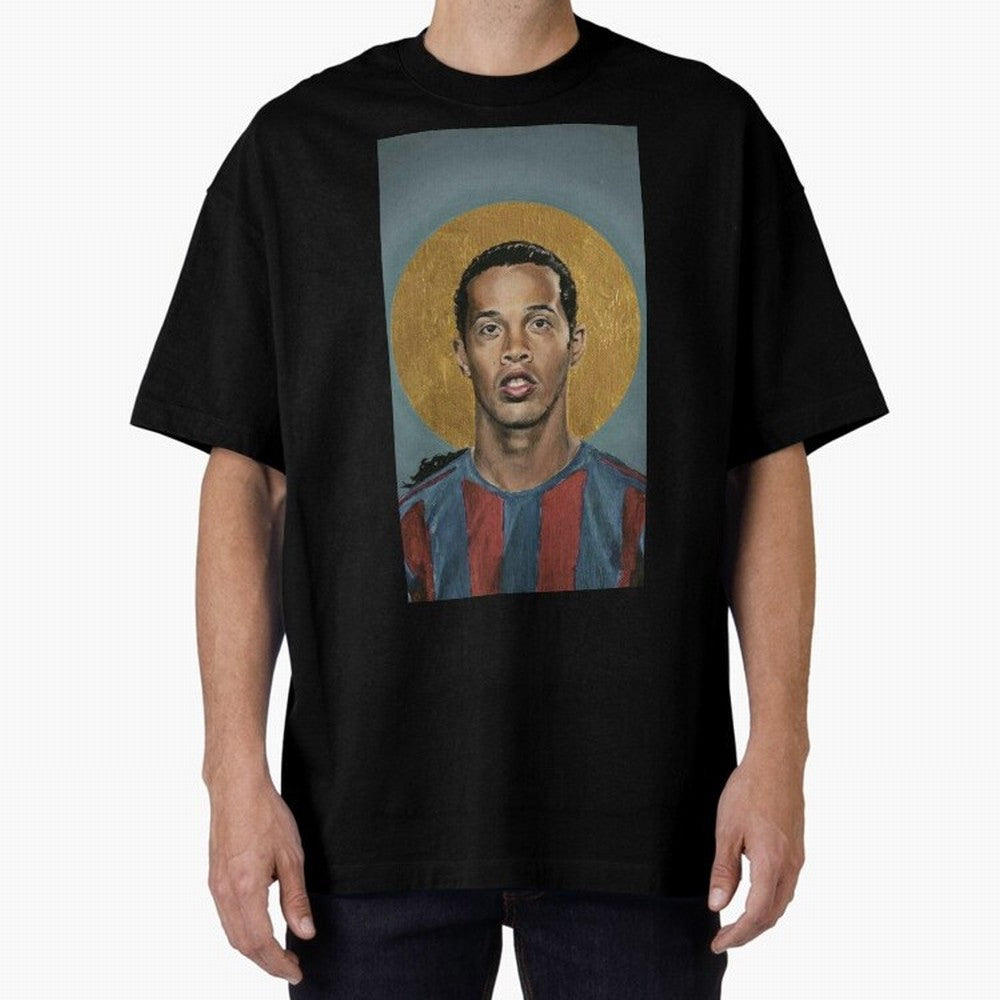 ronaldinho Oversized T-Shirt Fuel Your Fan Pride for the FIFA World Cup 2026 Group Stage Journey through Haaland Highlights, Argentina, France and Brazil Pride, Champion Mindset, Group Stage Buzz, Knockout Tension and Passionate Fan Culture; Great