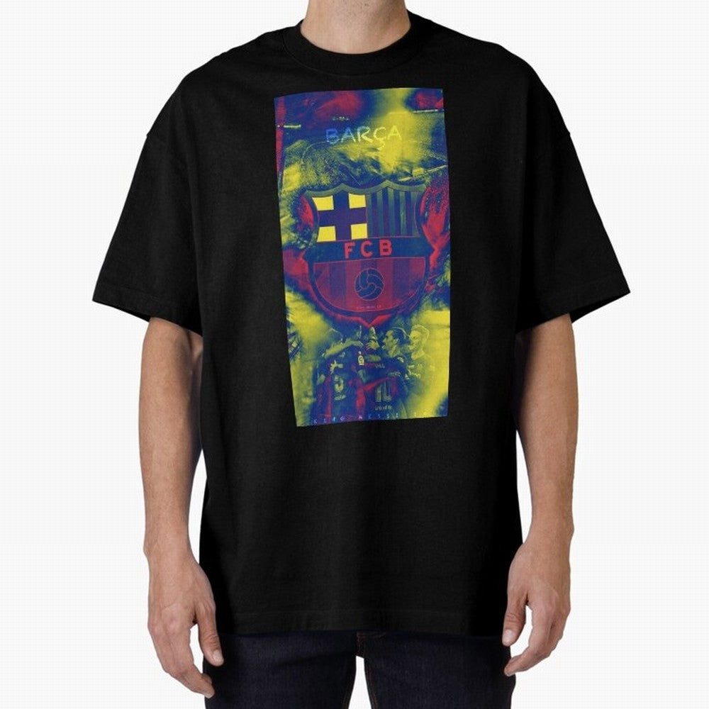 barcelona Oversized T-Shirt Feel the Heartbeat of Match Day Hype around FIFA World Cup 2026 Group Stage, Haaland, France, Tournament Hype, Historic Matchups, Family Viewing Parties and Global Sports Pride; Made for Collectors Who Enjoy Iconic
