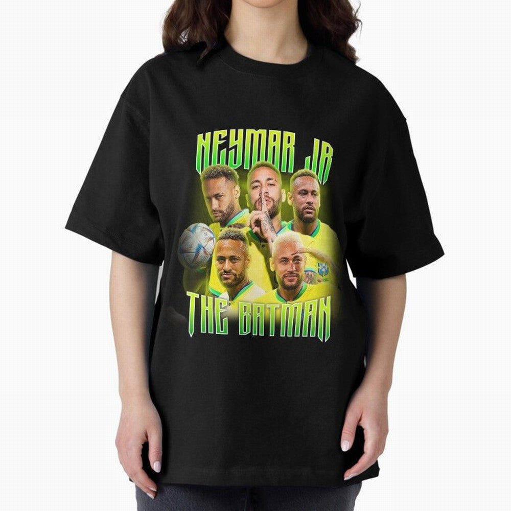 Neymar Jr Vintage Style Tee, Bootleg Tee, Bootleg T Shirt, Rap Tee Classic T-Shirt Show Support during FIFA World Cup 2026 USA Canada Mexico for Fans of Messi and Cristiano Ronaldo and Argentina, Bringing Soccer Culture, Superstar Moments, National