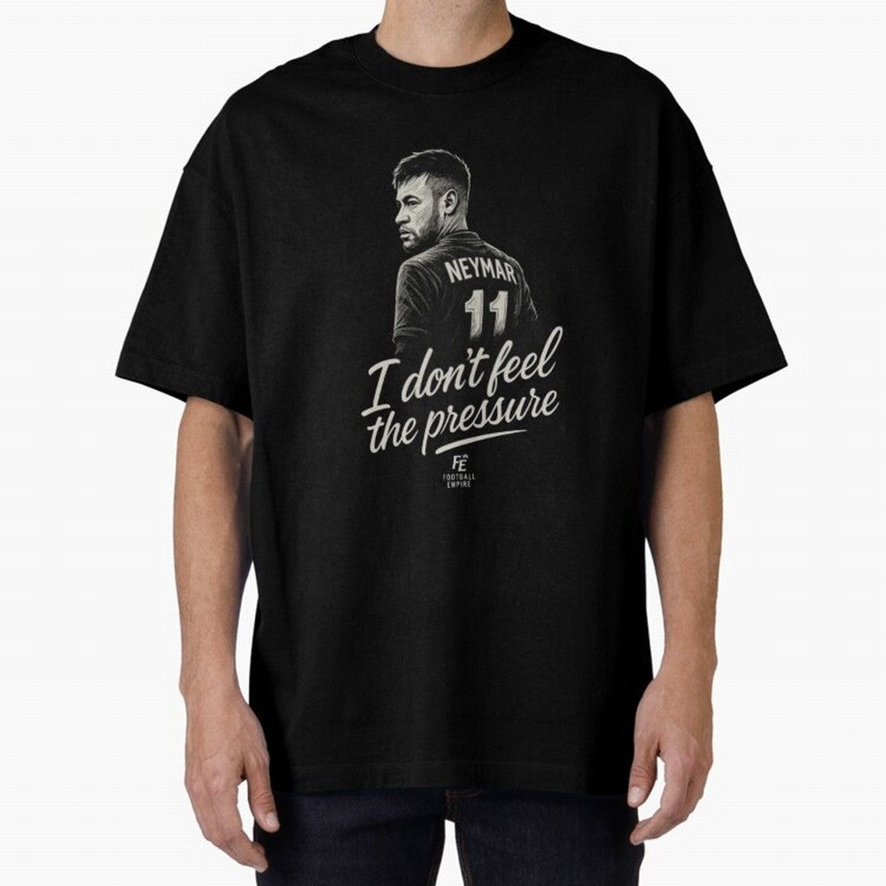 I Don¡¯t Feel The Pressure ¨C Neymar Inspired Street Football Art | Football Empire Classic T-Shirt Share FIFA World Cup 2026 Group Stage Spirit, Highlighting Portugal, Spain and Germany, Neymar, Global Supporter Spirit, Legendary Goals, National