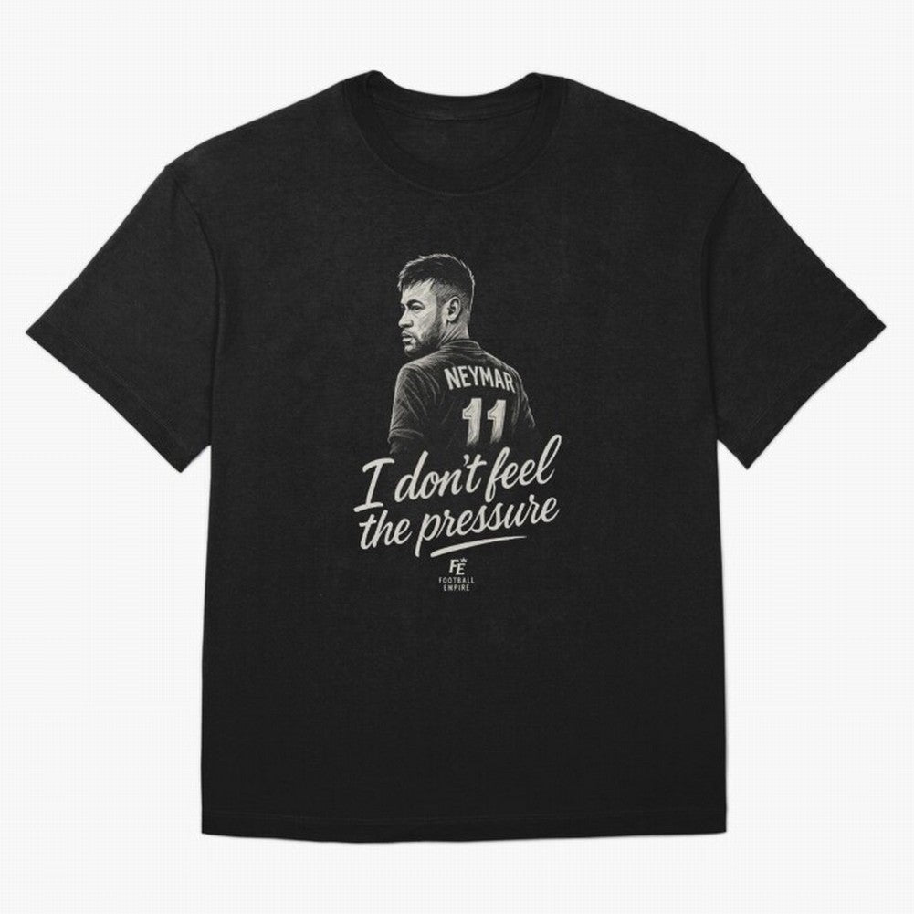 I Don¡¯t Feel The Pressure ¨C Neymar Inspired Street Football Art | Football Empire Classic T-Shirt Share FIFA World Cup 2026 Group Stage Spirit, Highlighting Portugal, Spain and Germany, Neymar, Global Supporter Spirit, Legendary Goals, National