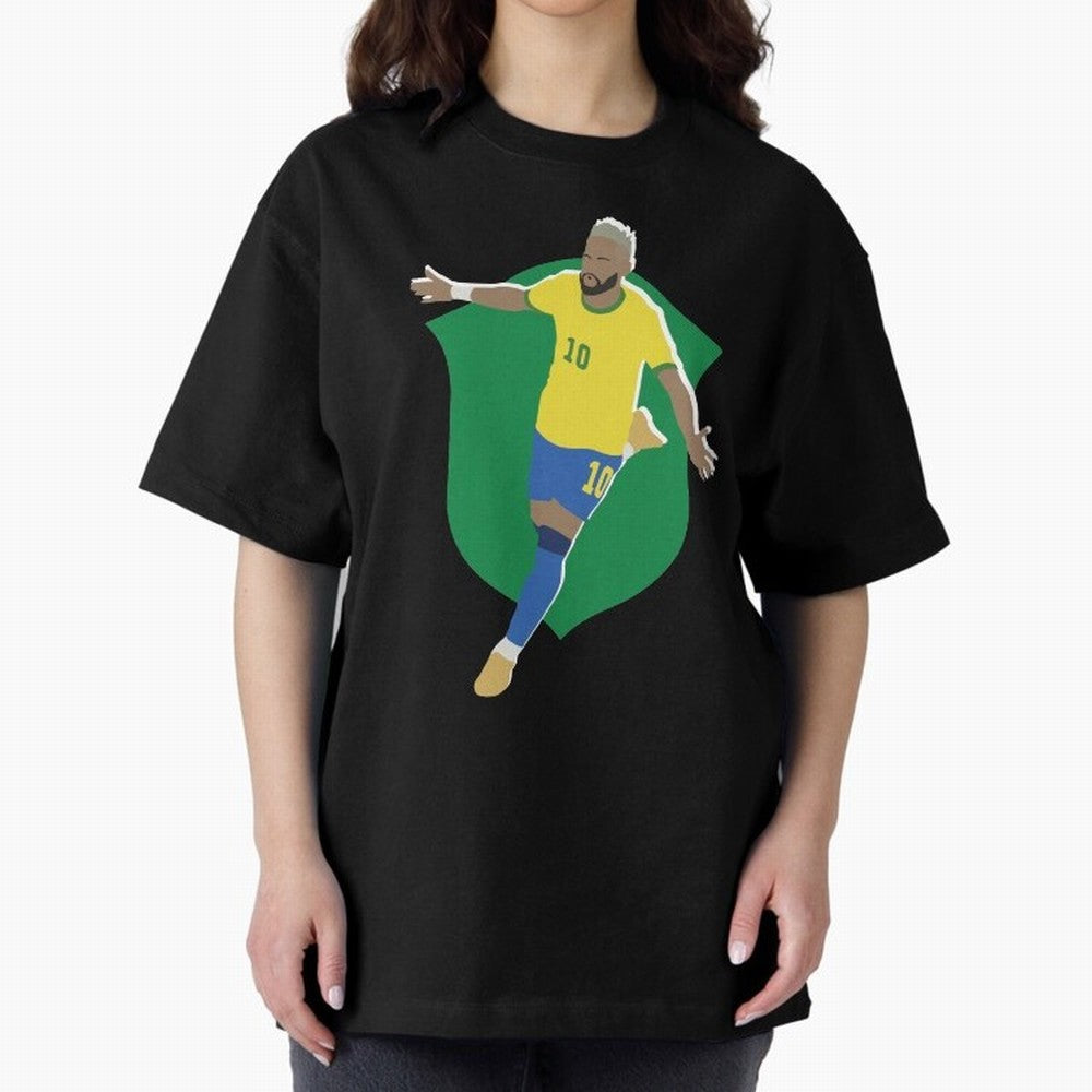 Neymar Jr Brazil Superstar Copa America Active T-Shirt Celebrate Every Goal in FIFA World Cup 2026 for Fans of Cristiano Ronaldo, Haaland and CR7 and France, Bringing Fan Favorite Moments, National Team Passion, Big Match Drama and Soccer History;