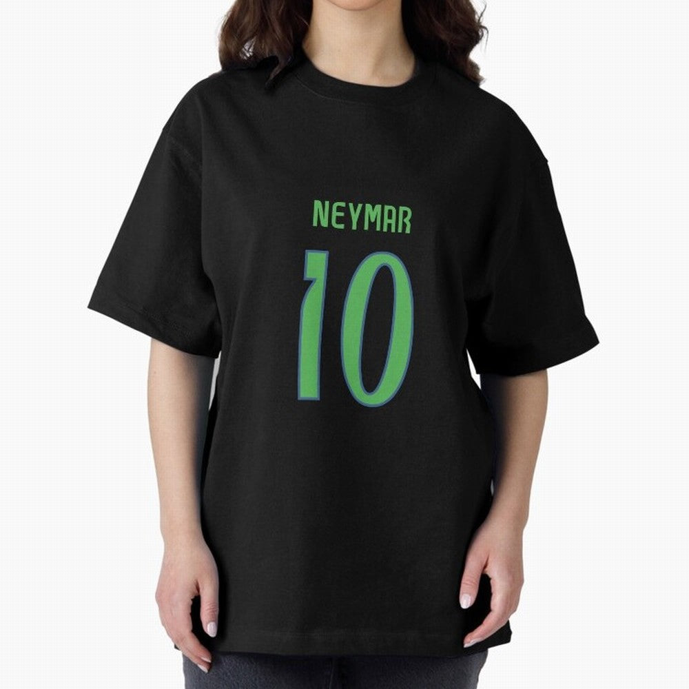 Neymar Jr Brazil Home Jersey 2024 Classic T-Shirt Mark FIFA World Cup 2026 for Fans of Messi, Neymar and Mbappe and Spain and Netherlands, Bringing Global Supporter Spirit, Legendary Goals, National Colors and Tournament Celebration; Perfect for