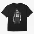 Neymar Jr Black and White Version Oversized T-Shirt Bring International Match Energy to FIFA World Cup 2026 USA Canada Mexico Spirit, Built around England, Cristiano Ronaldo, Worldwide Fan Energy, Dramatic Goals, Stadium Lights and Championship