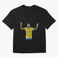 Neymar Jr. - Football Superstar Oversized T-Shirt Make Every Kick Count in FIFA World Cup 2026 Highlighting Cristiano Ronaldo, Haaland and CR7, Brazil Energy, Fan Favorite Moments, National Team Passion, Big Match Drama and Soccer History; Made for