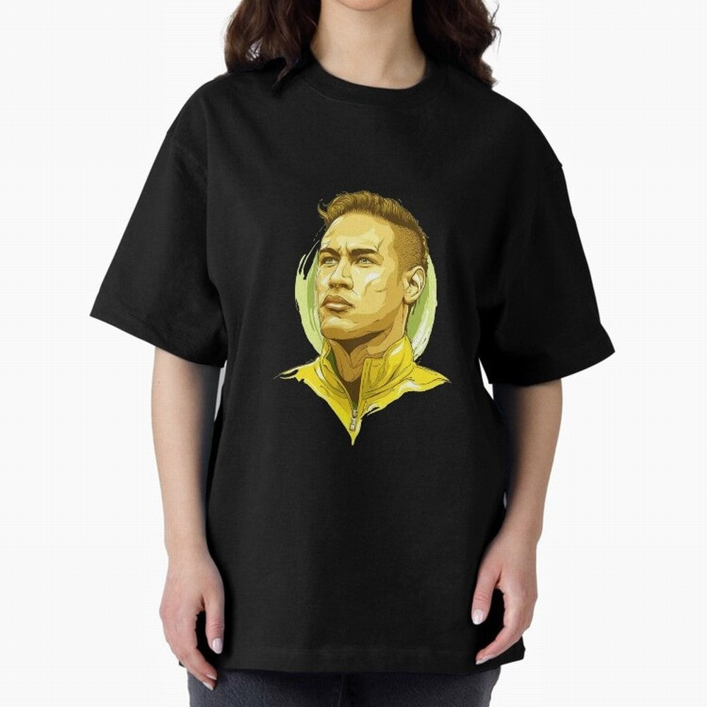 Neymar Junior Sticker Premium T-Shirt Capture Stadium Memories from FIFA World Cup 2026 USA Canada Mexico Spirit, with Portugal, Spain and Germany, CR7 and Messi, Sports Nostalgia, International Competition, Famous Players and Unforgettable