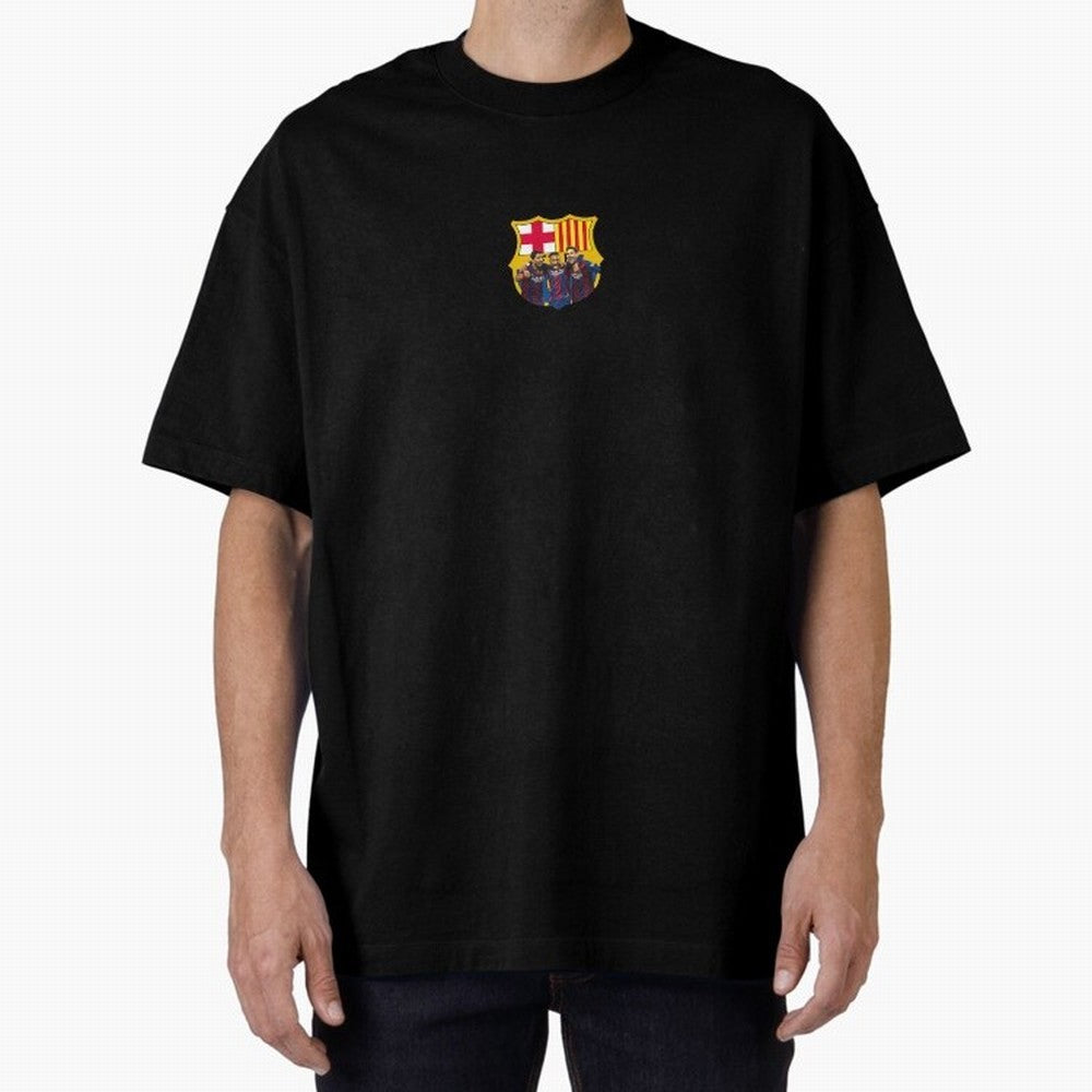 Barcelona logo, Massi, Neymar and Suar Premium T-Shirt Experience the Global Stage of FIFA World Cup 2026 USA Canada Mexico Spirit, Made for England, Mbappe, Football History, Final Match Energy, Crowd Noise and Once in a Lifetime Moments; Ideal