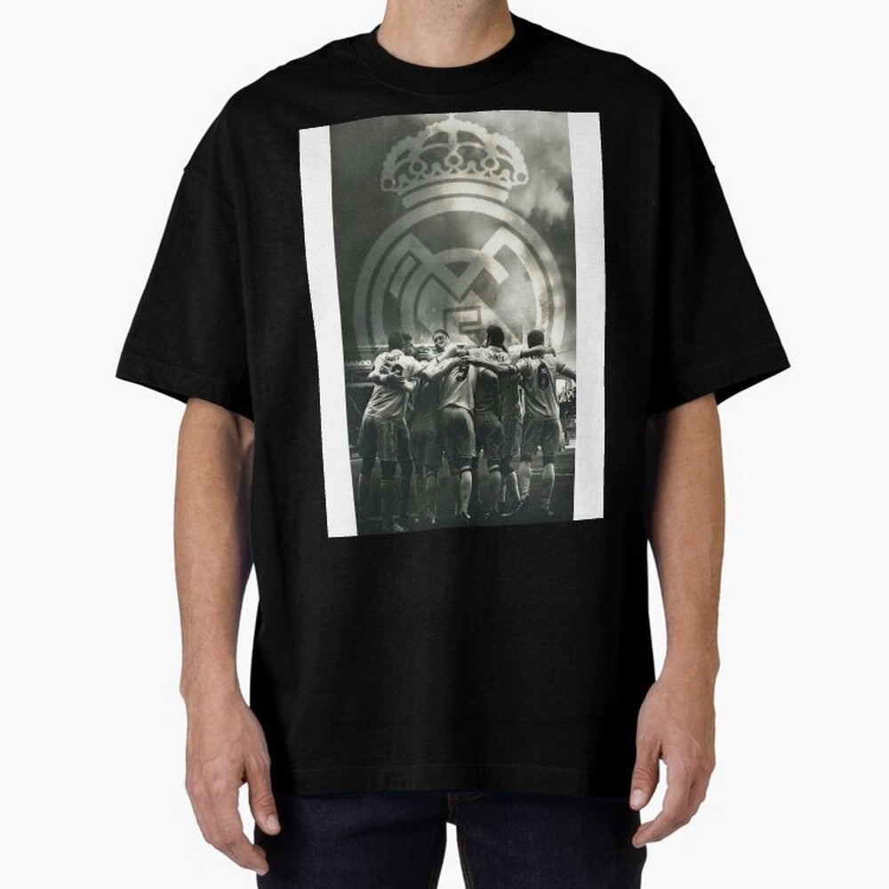 King Madrid Graphic T-Shirt Feel the Trophy Chase of Match Day Hype around FIFA World Cup 2026, Mbappe and Neymar, Spain, Game Day Rituals, Football Legends, Country Pride and the Road to the Final; Ideal for Passionate Fans Who Love Underdog
