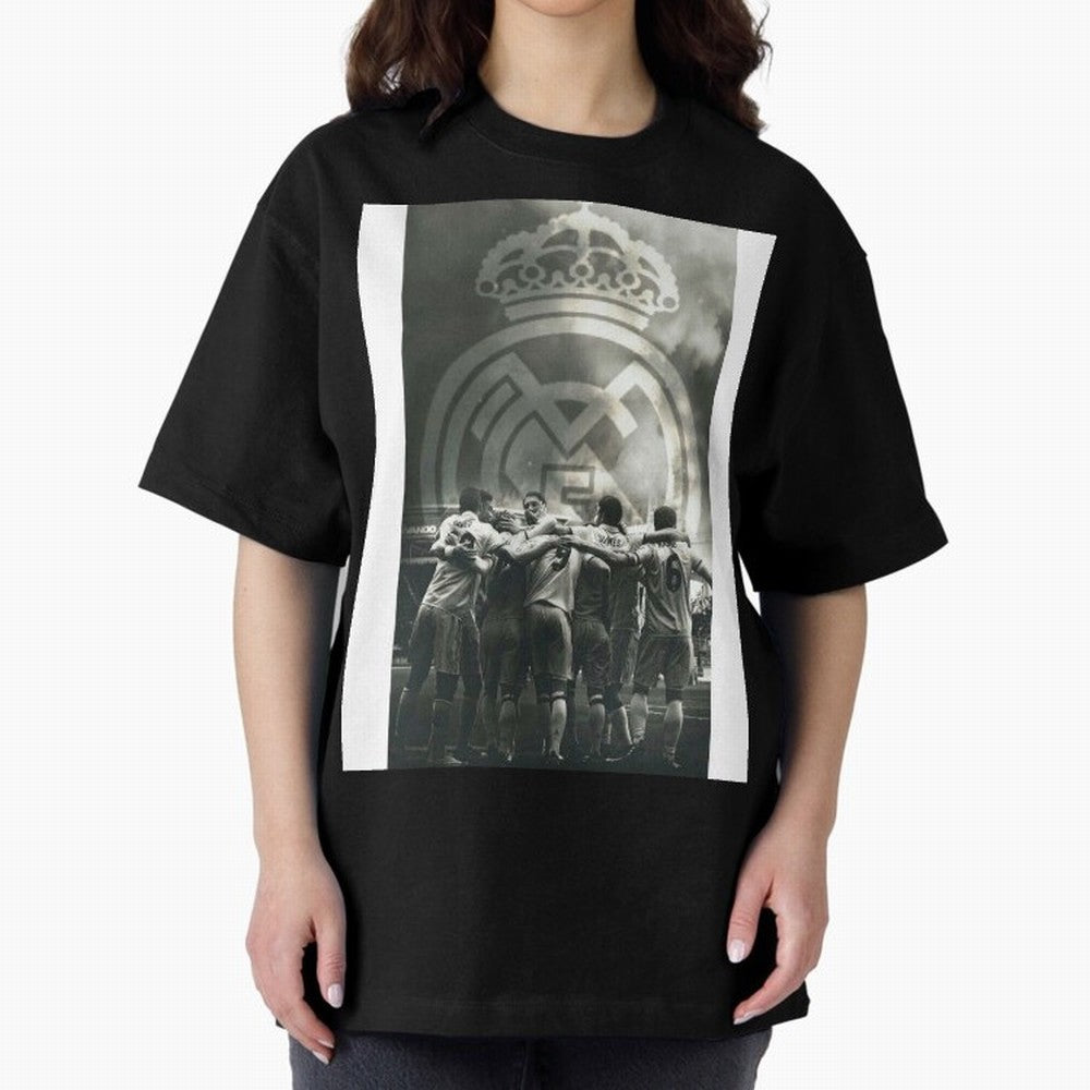 King Madrid Graphic T-Shirt Feel the Trophy Chase of Match Day Hype around FIFA World Cup 2026, Mbappe and Neymar, Spain, Game Day Rituals, Football Legends, Country Pride and the Road to the Final; Ideal for Passionate Fans Who Love Underdog
