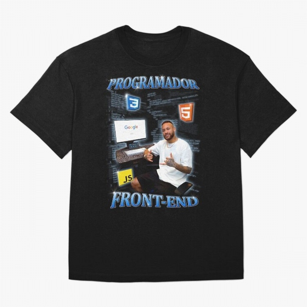 Programador front-end Neymar - Spanish Classic T-Shirt Carry the Colors and Pride of the FIFA World Cup 2026 USA Canada Mexico Journey through Neymar, Haaland and Cristiano Ronaldo Highlights, England and Germany Pride, Stadium Chants, National