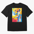 Neymar Pop Art Oversized T-Shirt Celebrate National Team Dreams in Global Football Passion for FIFA World Cup 2026 Group Stage, Made for Messi, Neymar and Mbappe, Brazil, Portugal and Argentina, Retro Football Energy, Iconic Rivalries, Trophy Chase