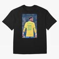 Neymar 10 Brasil world cup 2022 Oversized T-Shirt Celebrate Unforgettable Nights in FIFA World Cup 2026 for Fans of Mbappe and Neymar and Spain and Netherlands, Bringing Championship Spirit, Famous Goals, Roaring Crowds and International Football