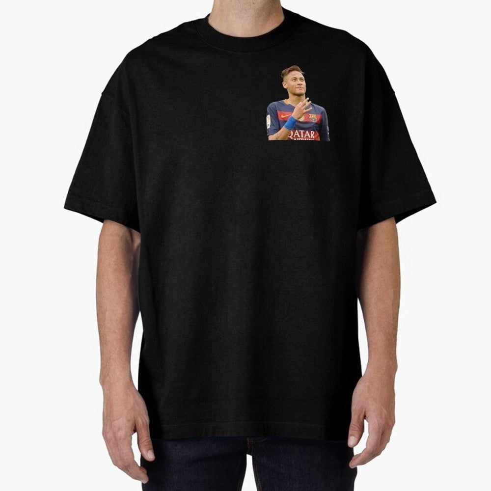 Neymar Oversized T-Shirt Carry the Colors and Pride of the FIFA World Cup 2026 Journey through Neymar Highlights, Portugal, Spain and Germany Pride, Football Passion, Legendary Performances, Festival Vibes and Supporter Community; Perfect for