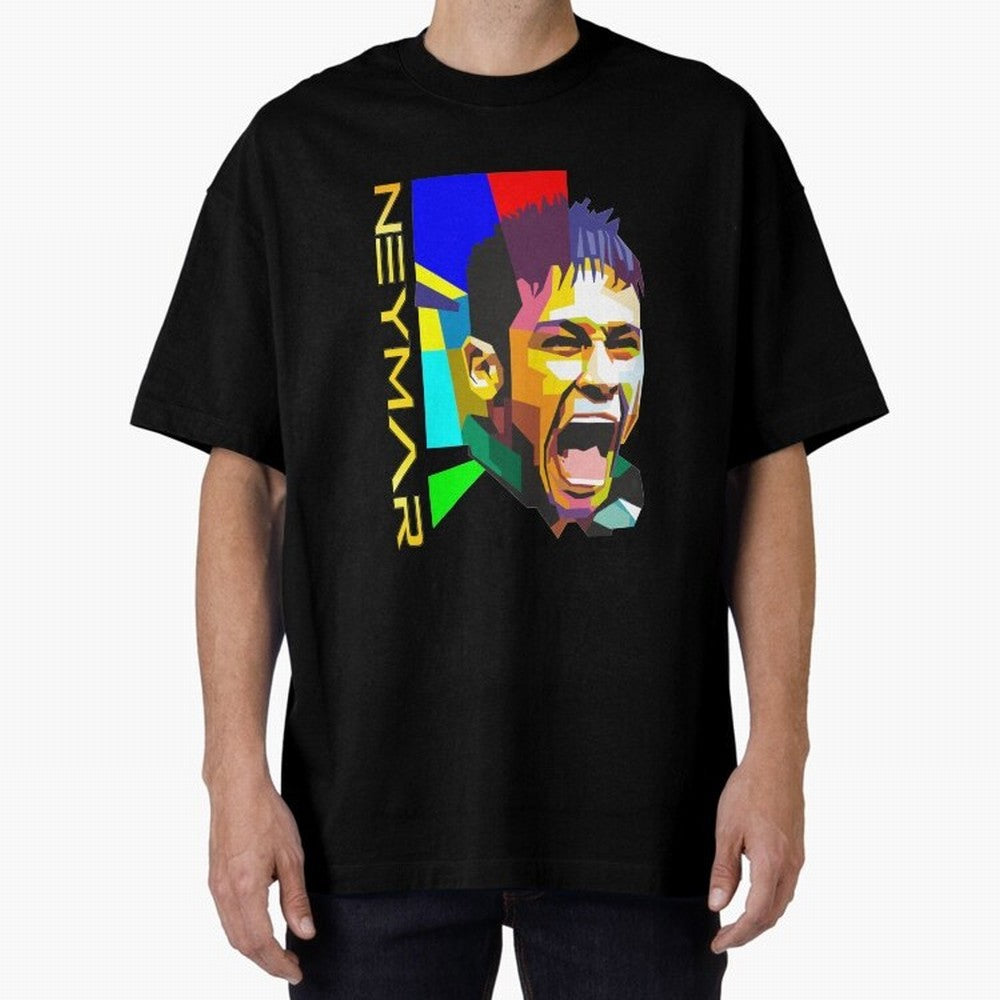 Neymar Painting Tshirt Essential T-Shirt Celebrate Classic Football Spirit in Global Football Passion for FIFA World Cup 2026 Group Stage, Capturing Messi, CR7 and Mbappe, England, Football History, Final Match Energy, Crowd Noise and Once in a