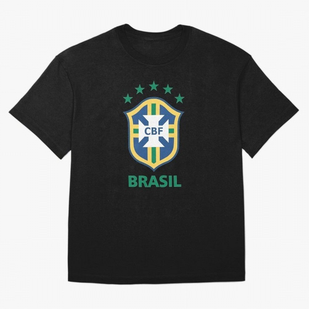 Confedera??o Brasileira de Futebol Classic T-Shirt Fuel Your Fan Pride for Match Day Hype around FIFA World Cup 2026, Haaland and Mbappe, England and Germany, Football Festival Excitement, Trophy Ambitions, Country Rivalries and Star Player Buzz;