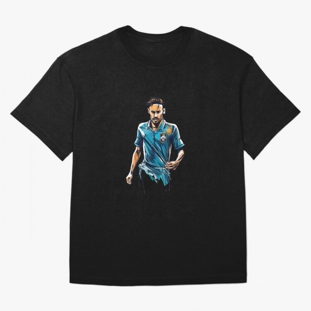 Soccer Player Classic T-Shirt Carry the Dream of Global Football Passion for FIFA World Cup 2026, Centered on Messi, Neymar and Mbappe, Argentina and Brazil, Fan Favorite Moments, National Team Passion, Big Match Drama and Soccer History; Great for