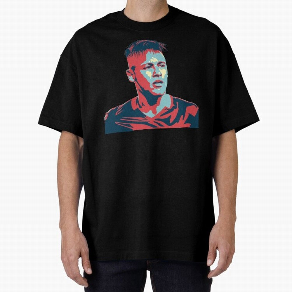 Neymar. Oversized T-Shirt Bring Global Tournament Vibes to FIFA World Cup 2026 for Fans of CR7 and Spain, Bringing Goal Celebration Energy, Supporter Heritage, Football Icons and Worldwide Tournament Joy; Perfect for People Who Love Argentina,