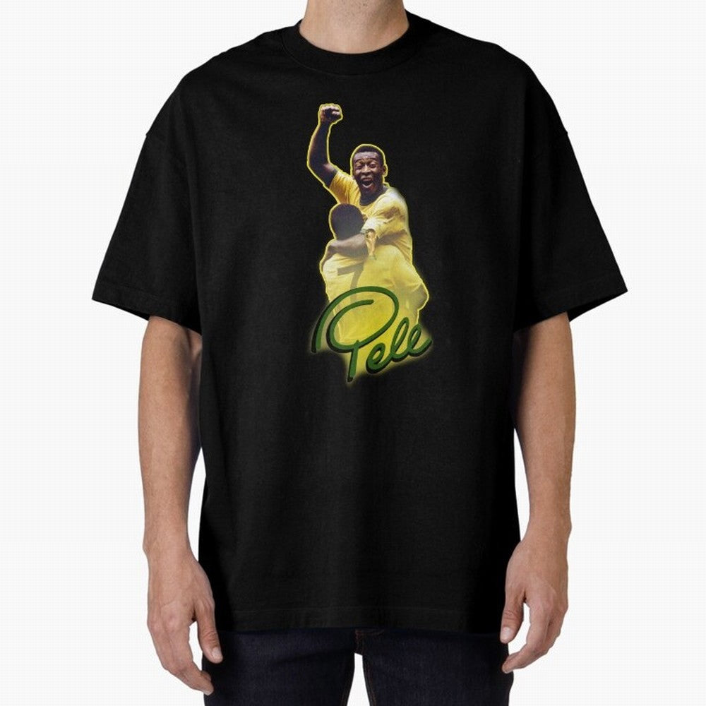 Pele World Cup Brazil Essential T-Shirt Honor the Beautiful Game during Global Football Passion for FIFA World Cup 2026 USA Canada Mexico, Centered on Haaland and Mbappe, Argentina and Brazil, Football Festival Excitement, Trophy Ambitions, Country