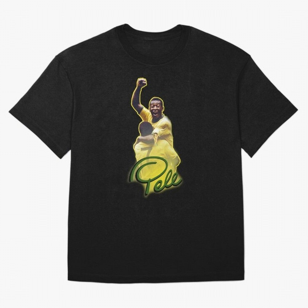 Pele World Cup Brazil Essential T-Shirt Honor the Beautiful Game during Global Football Passion for FIFA World Cup 2026 USA Canada Mexico, Centered on Haaland and Mbappe, Argentina and Brazil, Football Festival Excitement, Trophy Ambitions, Country