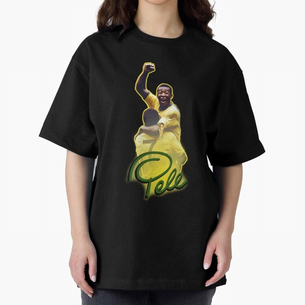Pele World Cup Brazil Essential T-Shirt Honor the Beautiful Game during Global Football Passion for FIFA World Cup 2026 USA Canada Mexico, Centered on Haaland and Mbappe, Argentina and Brazil, Football Festival Excitement, Trophy Ambitions, Country